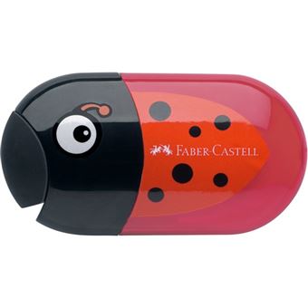 Faber-Castell 183526 afia-lápis Apontador manual Preto, Vermelho - 1
