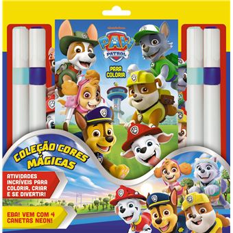 Coleção Cores Mágicas - Patrulha Canina - 1