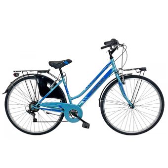 Bicicleta de Cidade Canellini MOVING  | 28" | Senhora | Azul claro - 1