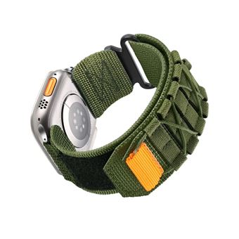Bracelete Orysin para Apple Watch Series 9 41mm | Militar Nylon | Verde - 1