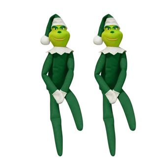 Decorações de Natal SZSMART CR02 | The Grinch de Natal | 32cm | Verde - 1