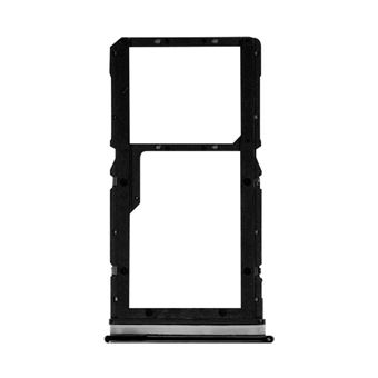 Bandeja Cartão Clappio para Xiaomi Redmi Note 7 2x Nano SIM e Micro-SD de Substituição - Preto - 1