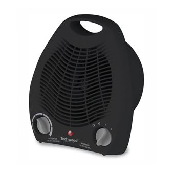Aquecedor Termo ventilador 1000W/2000W Preto TECHWOOD – TCG-2016 - 1