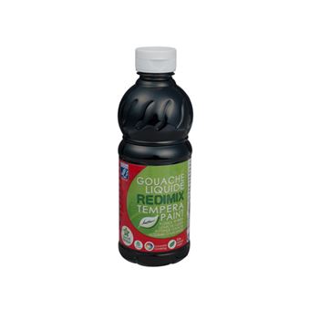 Guache LEFRANC&BOURGEOIS ED Color 188017 | Líquido | 500 ml - Preto
