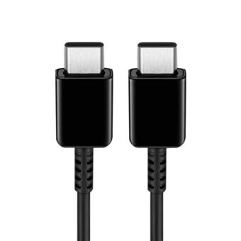 Cabo USB-C Samsung EP-DG977BWE para USB-C | Carregamento Rápido | 1 m - Preto - 1