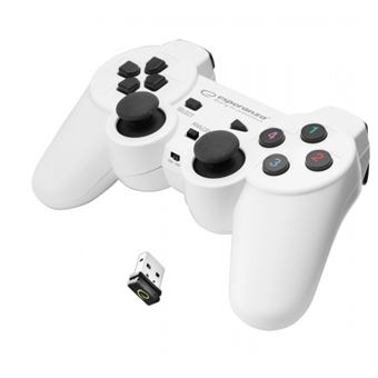 Controlador de Jogo Esperanza EGG108W | Branco - 1