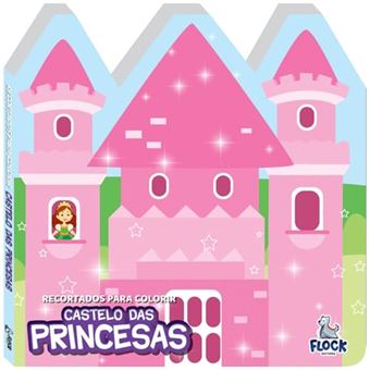 Recortados Para Colorir: Castelo Das Princesas - 1