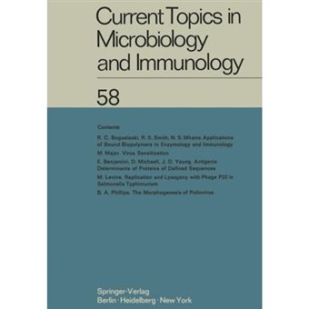 Current Topics in Microbiology and Immunology - Ergebnisse der Mikrobiologie und Immunitatsforschung - Paperback - 2011 - 1