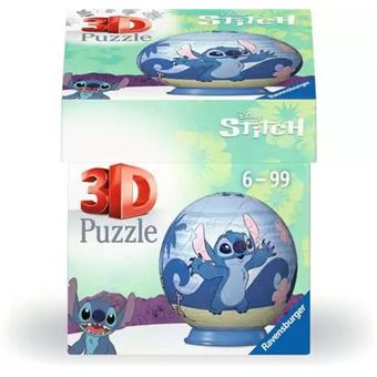 Puzzle 3D Ravensburger Stitch 115976 | 54 Peças - 1