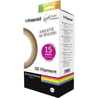 Polaroid 3D Pen Wood Filament Fibra de madeira Madeira 15 g - 1