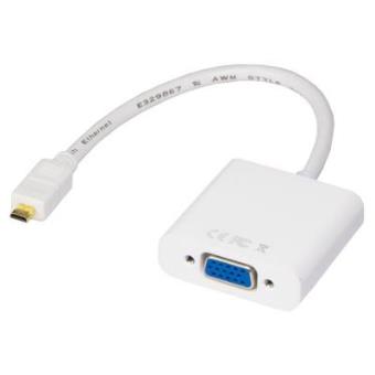 Conversor de microHDMI para VGA com Áudio - 1