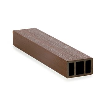 Ripas de Parede Urbana Maderterraneo | WPC cor Ipé | 25x115x2400 mm | 4 Unidades - 1