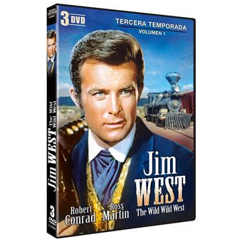 Jim West - The Wild Wild West -Temporada 3 Parte 1 (3DVD)