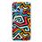 Capa Tpu Hapdey para Samsung Galaxy A40 2019 | Design Graffiti com Efeito Grunge - Transparente_0
