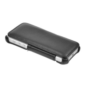 Capa Flip Star Case Star-Case Book Case Oslo para Apple Iphone 5 Litchi Black - 1