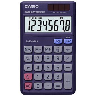 Calculadora Casio SL-300VERA | Violeta - 1
