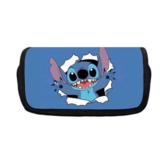 Estojo DreamWorks | Stitch | 21 x 10 x 7.5 cm | Azul 5672 - 1