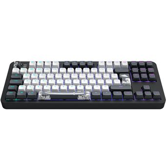 Teclado Gaming com Fios Dark Project DPKB_BUSHIDO_87_ISO | Idioma: Dinamarquês, Inglês, Finlandês, Alemão, Nórdico, Norueguês, Espanhol, Sueco, Inglês (Reino Unido), Reino Unido Internacional | Preto - 1
