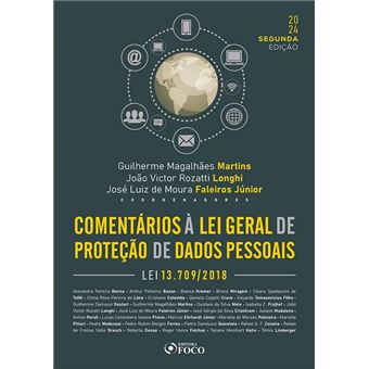 Comentarios A Lei Geral De Protecao De Dados - 2A - 1