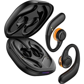 Auriculares abertos sem fio CHRONUS | Bluetooth 5.3 | | Drivers Dinâmicos Duplos | 16,2 mm | Desportivo | à prova d'água | Preto - 1