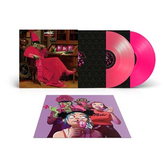 GORILLAZ - Cracker Island [2LP VINIL ROSA] Edição Limitada [RSD 2024] Edição Deluxe - 1