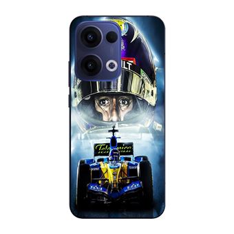 Capa Maniacase para Oppo Reno 13 5G | Renault R25 Aston Martin F1 Fernando Alonso - 1