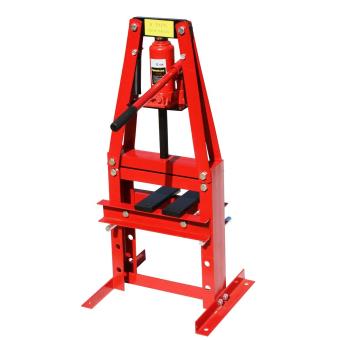 Prensa Hidráulica Varan Motors 6 Toneladas Com Pistão, Nesp-06-2 Vermelho - 1