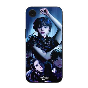 Capa Maniacase para Iphone 16E | Wednesday Mercredi Addams - 1