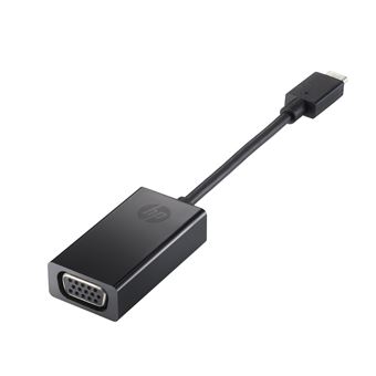 Cabo de interface/adaptador de género HP USB-C to VGA Adapter Preto - 1