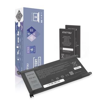 Bateria Mitsu para Dell Vostro 14 (5468), Inspiron 15 (5568) - 3600mAh - 1