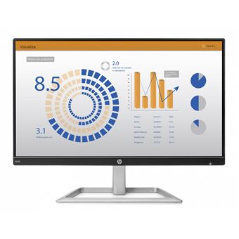 Monitor HP N220 LED 54,6 cm (21.5"") Full HD Preto, Prateado