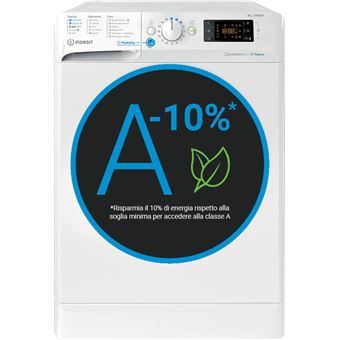 Máquina de Lavar Roupa Indesit BWE 91497X WV IT | 9 Kg | 1400 RPM | A | Branco - 1