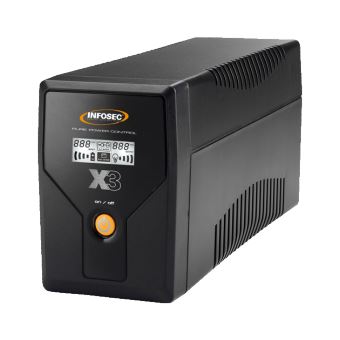 UPS Infosec X3 EX LCD USB 800  Linha interativa 800 VA 2 tomada(s) CA Preto - 1