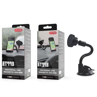 Suporte Telemóvel Universal Magnetico para Automóvel M.TK ET773 - Preto - 1