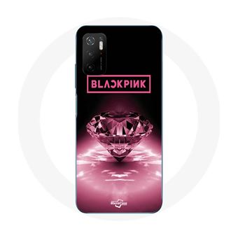 Capa Maniacase para Xiaomi Poco M3 Pro 5G preto-rosa diamante preto e rosa - 1