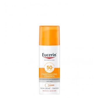 Creme Solar de Rosto Eucerin Photoaging Control CC Cream SPF50+ 50ml - 1