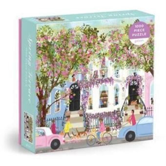 Joy Laforme Spring Terrace 1000 Piece Puzzle by Galison - 1