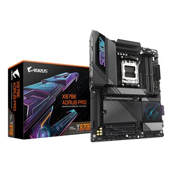 Motherboard GIGABYTE X870E AORUS PRO | Preto - 1
