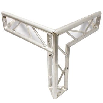 Estrutura Treliça Triangular BeMatik Truss de Alumínio de Prata Tripla Ligação 150 mm T3 - 1