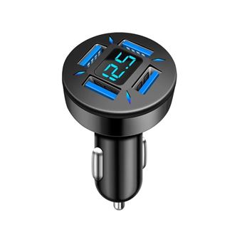 Carregador de Isqueiro Goeik | 4 x USB | Monitor LED - 1