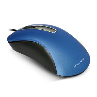 Rato com Fios ADVANCE Shape 3D | 1000 DPI | Azul - 1