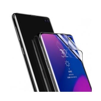 Película de Vidro Temperado Lmobile Baseus Full-Screen 2X Full Coverage 3D Pet 0,15 mm Film para Samsung Galaxy S10 Plus - Preto (Sgsas10P-Kr01) - 1