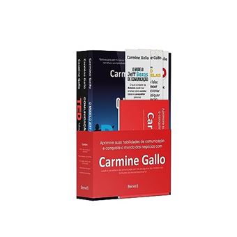 Combo Carmine Gallo: Aprimore Suas Habilidades De Comunicação E Conquiste O Mundo Dos Negócios - 1