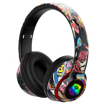 Auscultadores Gaming SZSMART L750 | Bluetooth | 3.5mm | Preto - 1