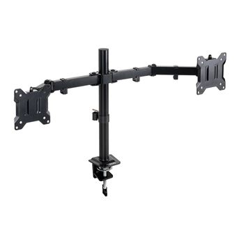 Montagem e Suporte para Monitores TooQ Suporte De Mesa Com Braços Duplos Para Ecrãs de 17''-32'' | Preto - 1