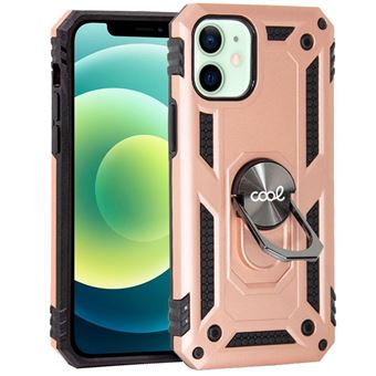 Capa COOL para iPhone 12/12 Pro Hard Ring Rose - Gold - 1