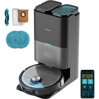 Aspirador Robot com Mopa Cecotec Conga 15090 SpinArm Home&Wash | 240 min | Prateado - 1