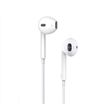 Auriculares Usams EP-24 Lightning 1.2M - Branco - 1