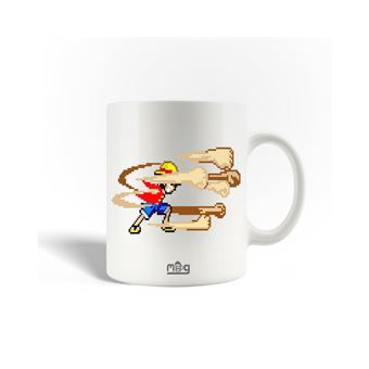 Caneca Maniacase One piece Manga Luffy Punch Kaido - 1