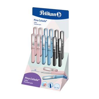 Caneta de Tinta Permanente Pelikan Pina Colada | Antracite, Azul, Rosa - 1